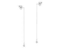Dangling Chain Silver Earring STC-2227